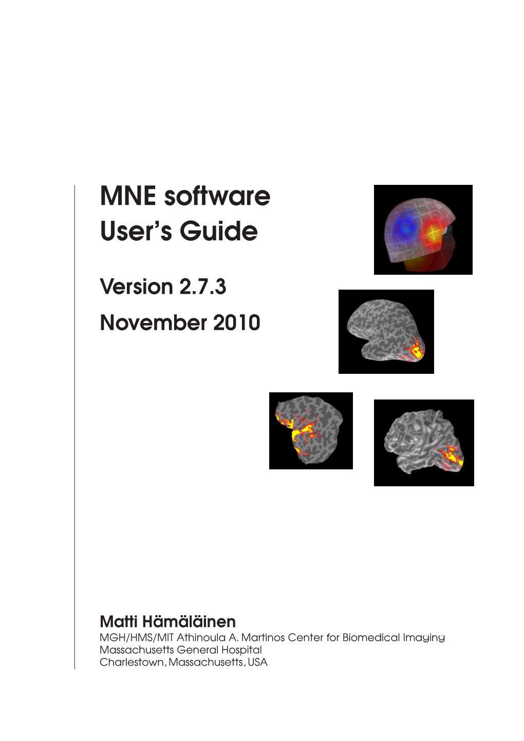 MNE Software User's Guide