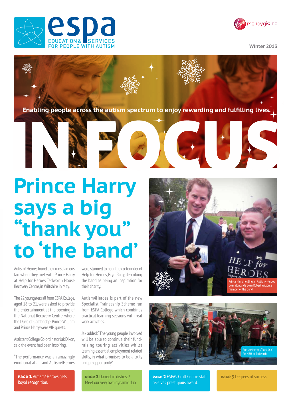 Prince Harry Says a Big “Thank You” to 'The Band'