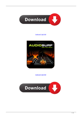 Audiosurf Apk Full