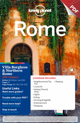 Villa Borghese and Northern Rome