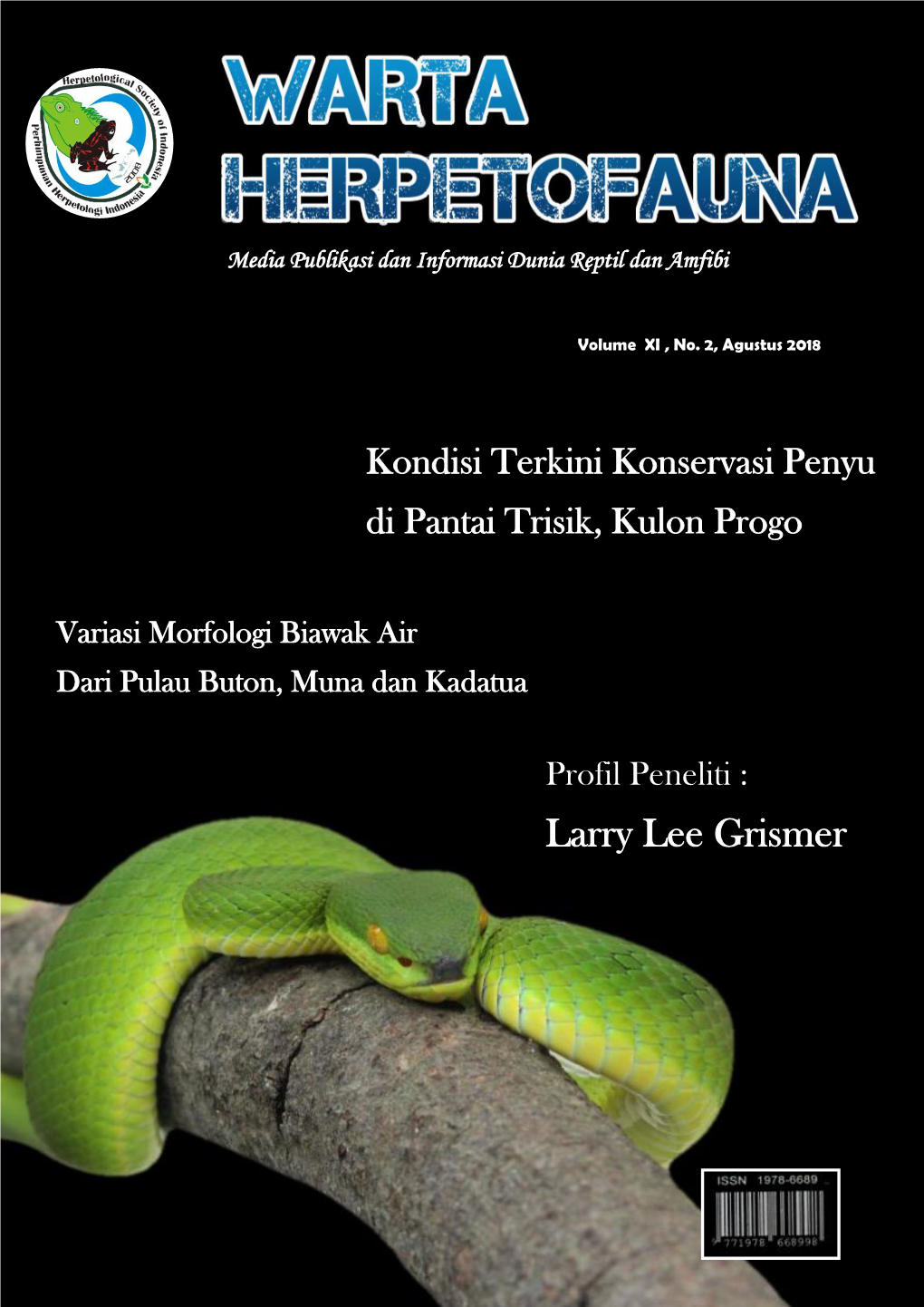 2018-Agustus-Warta-Herpetofauna-Vol.XI-No.-2.Pdf