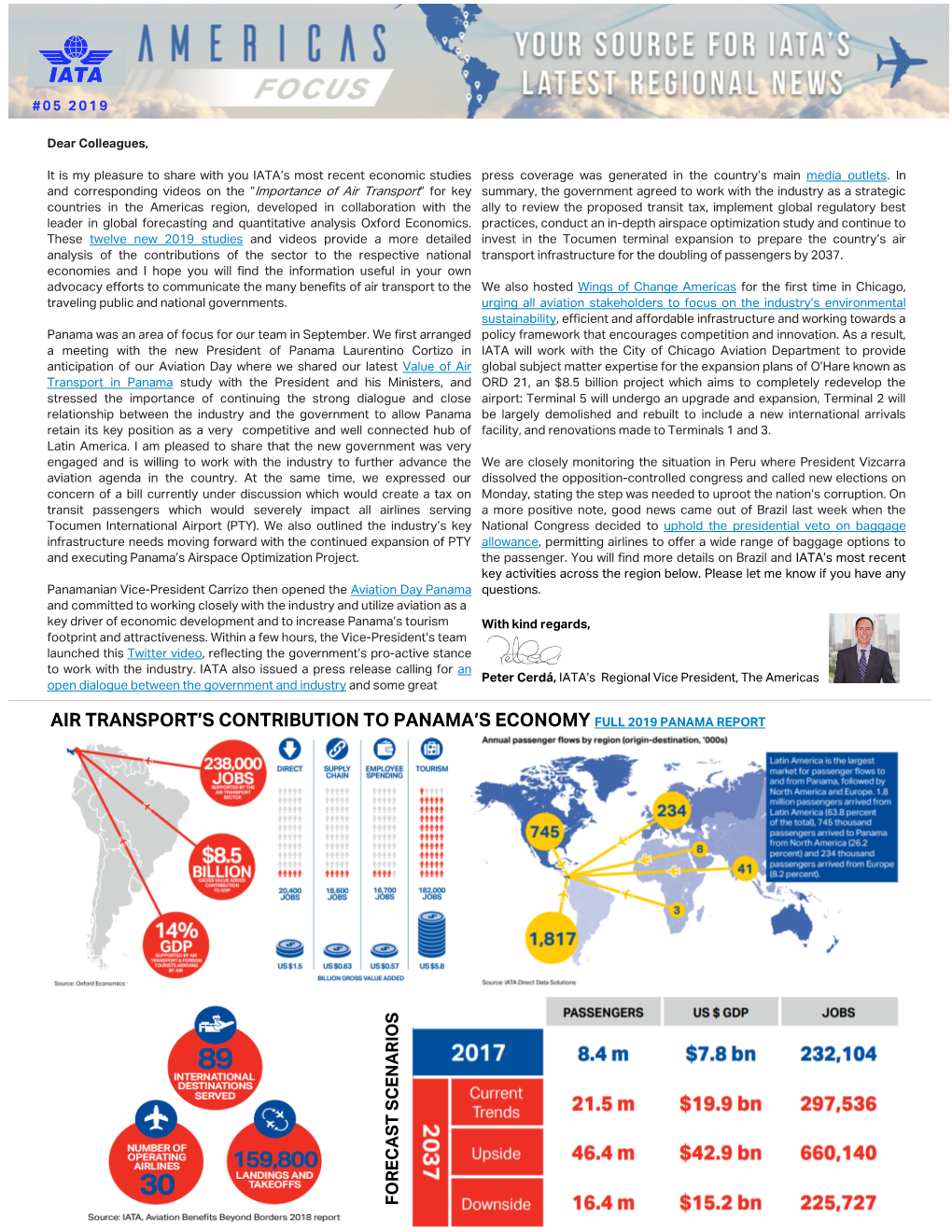 Air Transport's Contribution to Panama's Economy