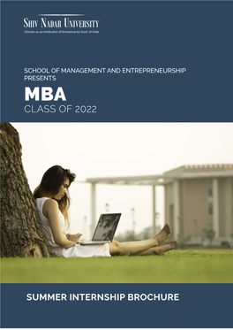 Mba Class of 2022