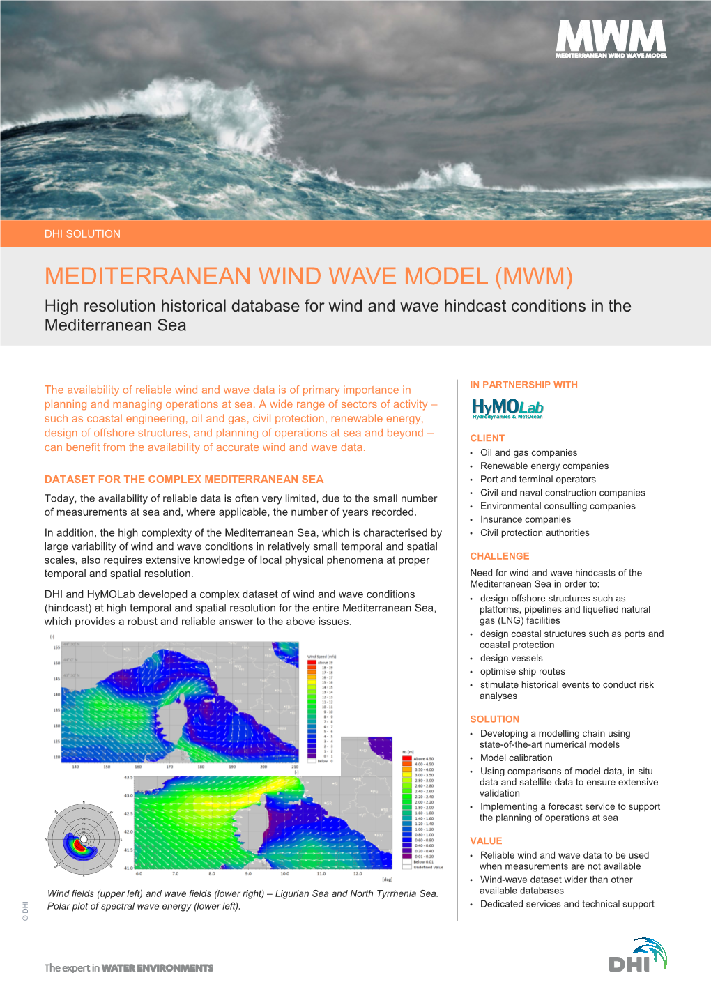Mediterranean Wind Wave Model (MWM) Database Is the Result of Implementing a Modelling Chain That Combines Two State-Of-The-Art Models for Atmospheric Modelling