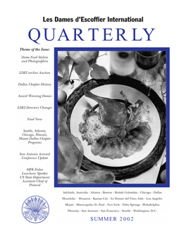 QUARTERLY Theme of the Issue