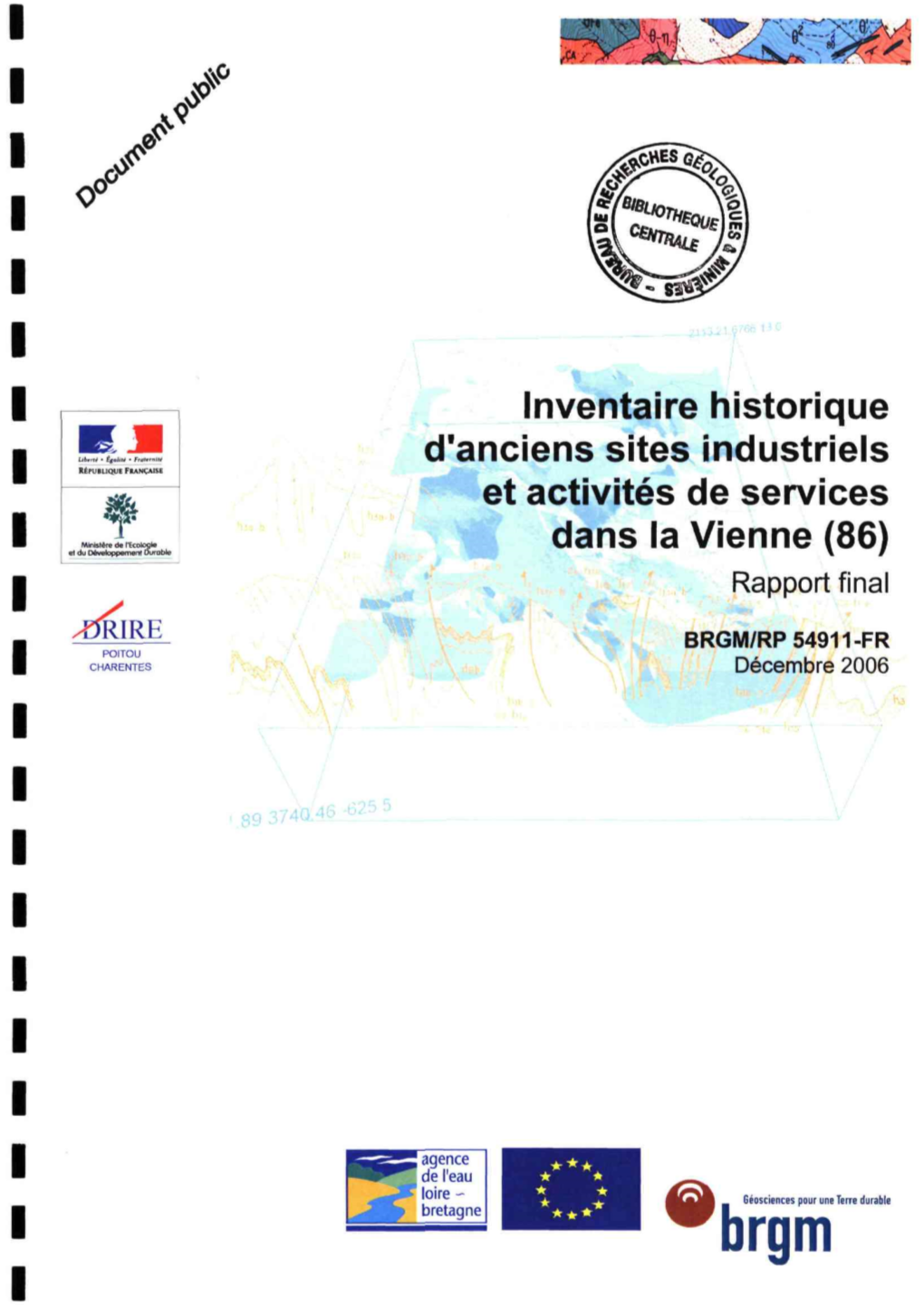 Í\ Inventaire Historique D'anciens Sites Industriels Et Activités De Services