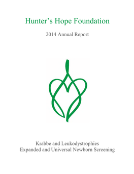 Hunter's Hope Foundation