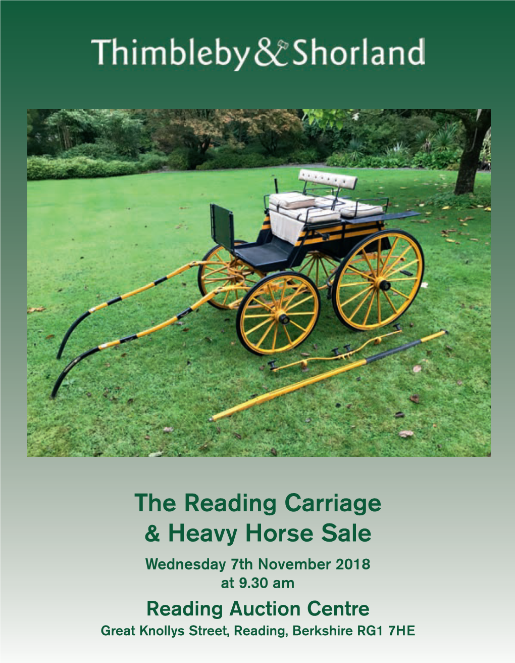 The Reading Carriage & Heavy Horse Sale