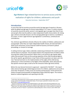 Age Matters Report