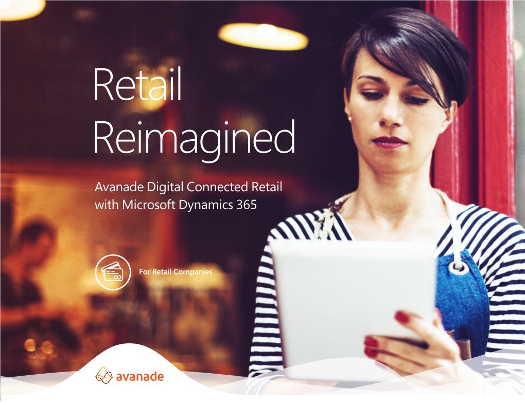 Avanade Digital Connected Retail with Microsoft Dynamics 365