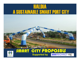 Haldia a Sustainable Smart Port City