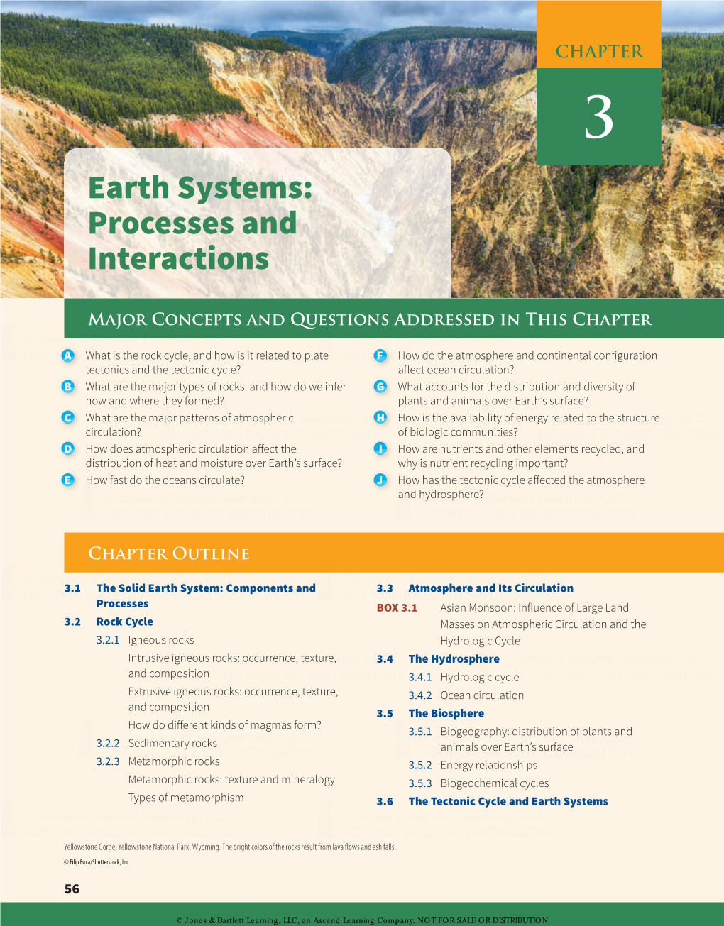 Earth Systems: Processes and Interactions