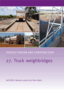 27. Truck Weighbridges