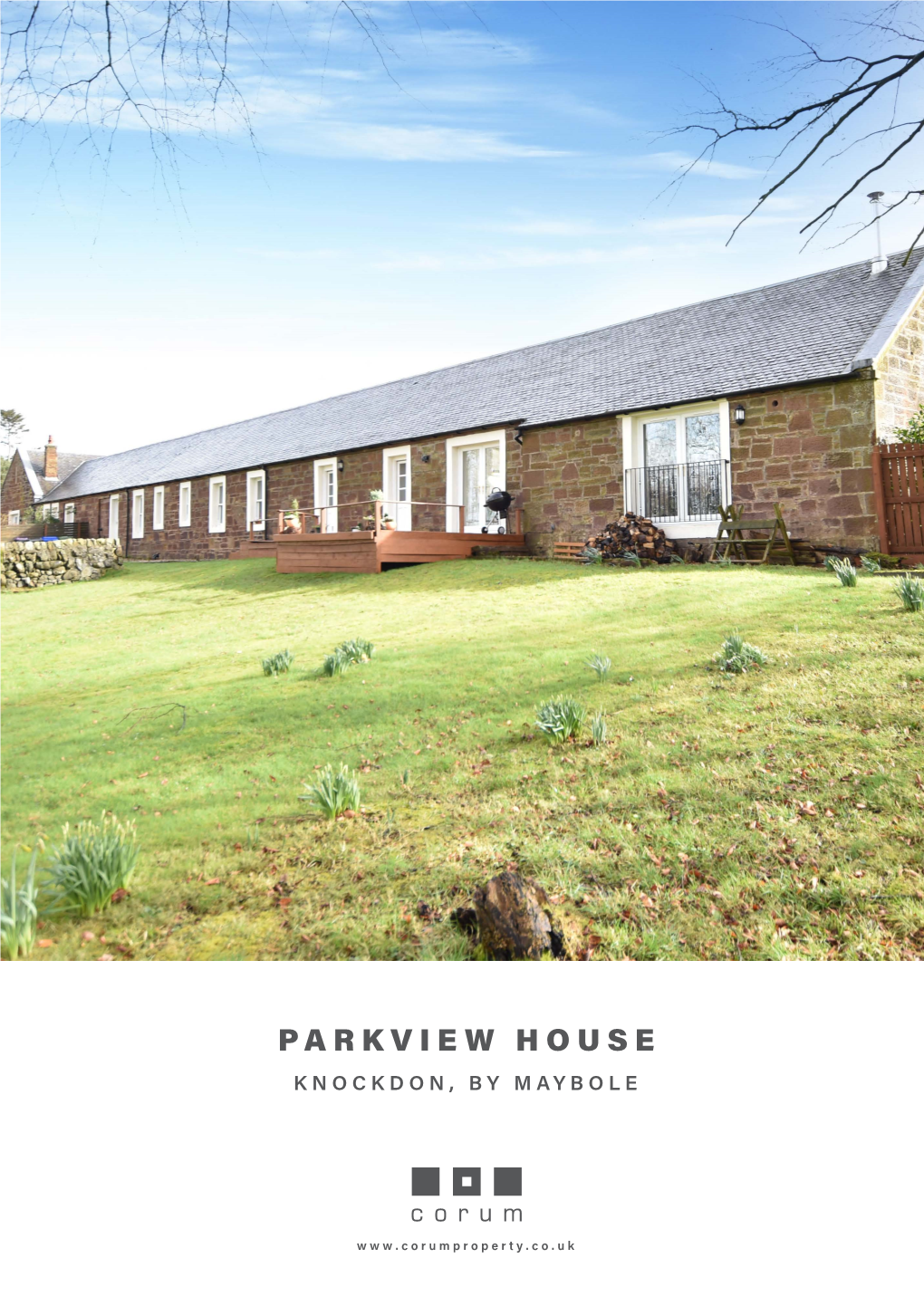 Parkview House Knockdon, by Maybole