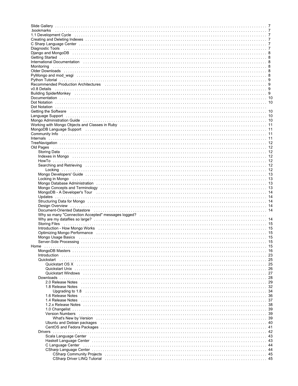 Django and Mongodb