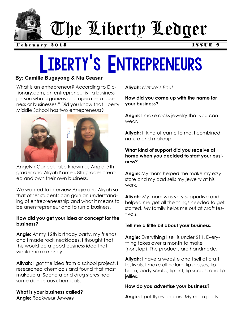 Liberty's Entrepreneurs