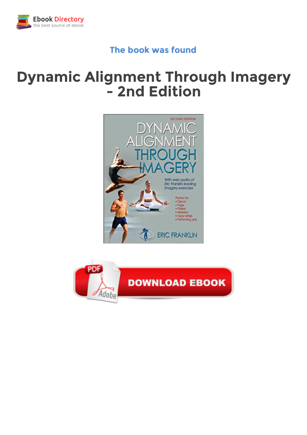 Ebook Free Dynamic Alignment Through Imagery