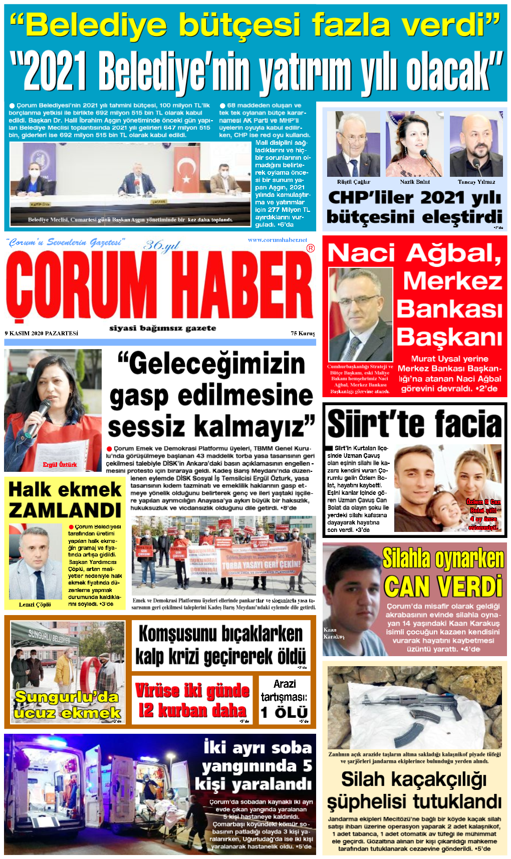 Çorum Haber Gazetesi