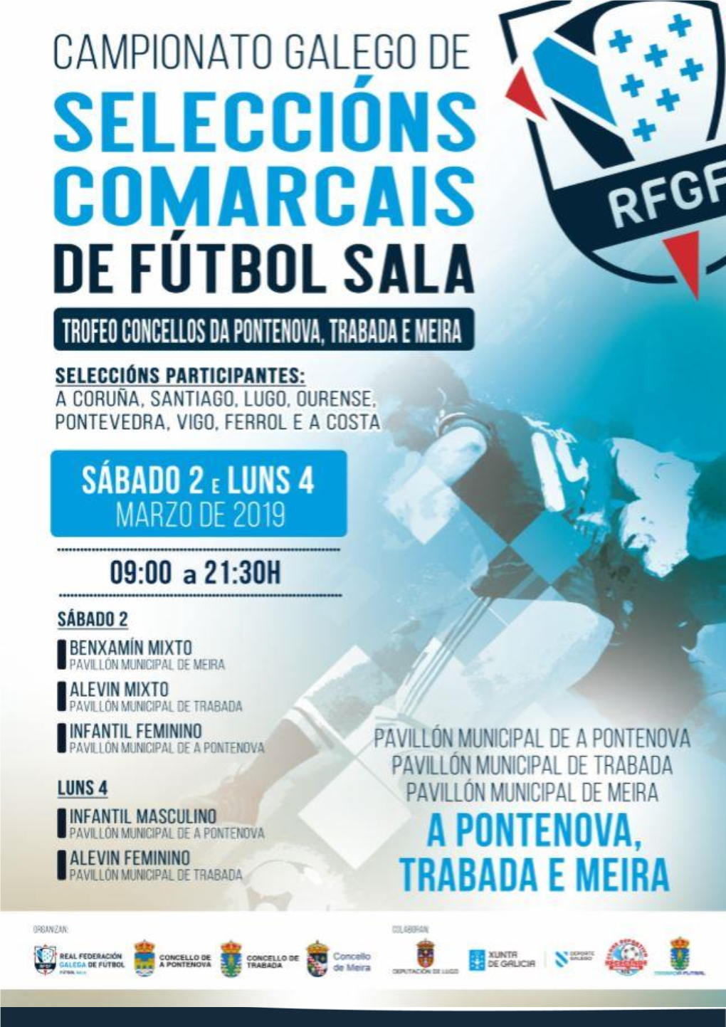 Campionato Galego De Seleccións Comarcais Fútbol Sala Concello De Meira