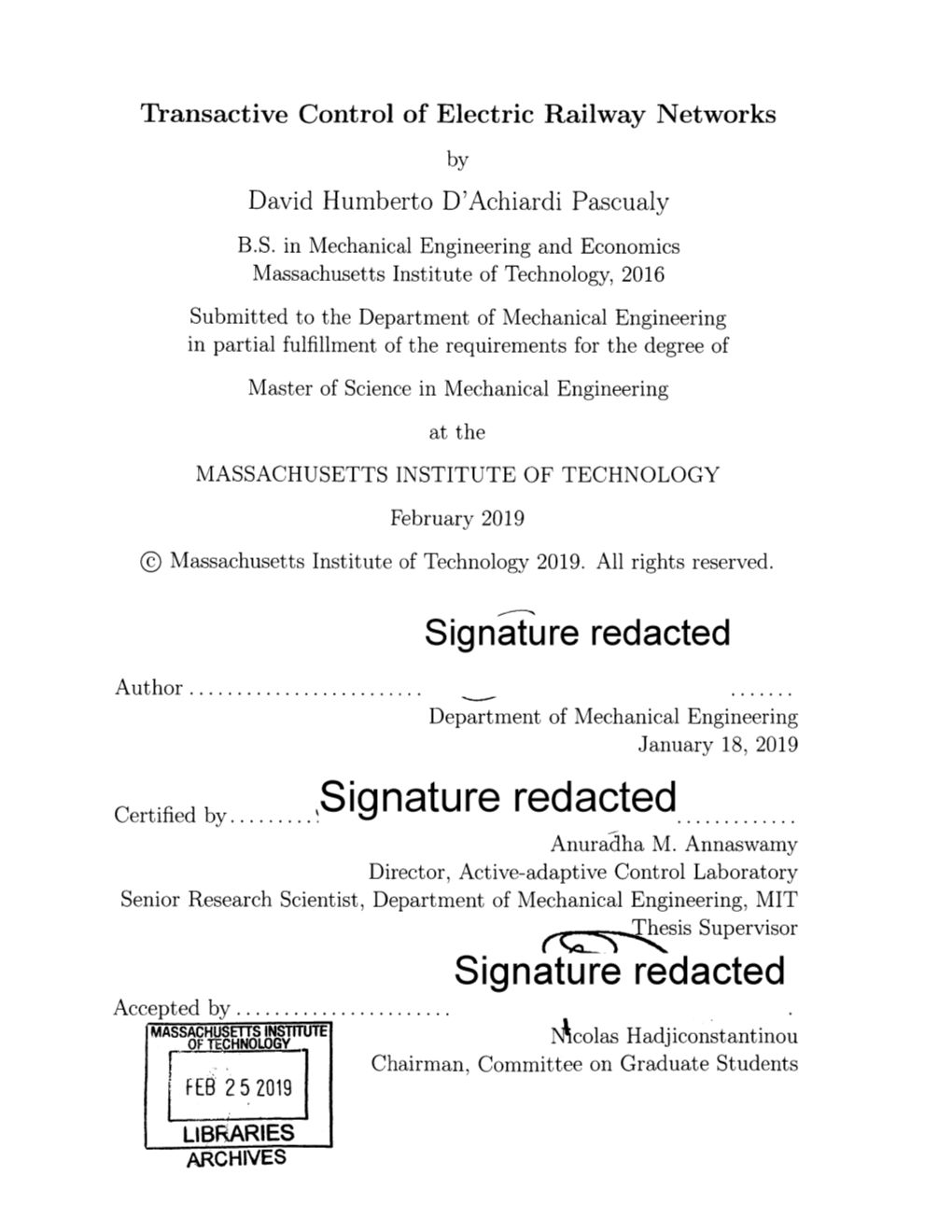 Signature Redacted