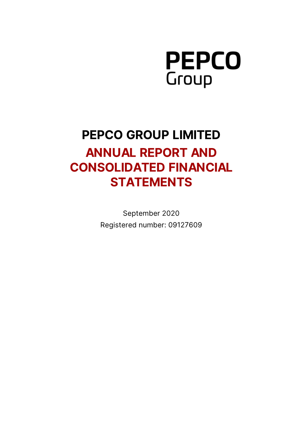 Pepco Group Limited Annual Report and Consolidated Financial Statements