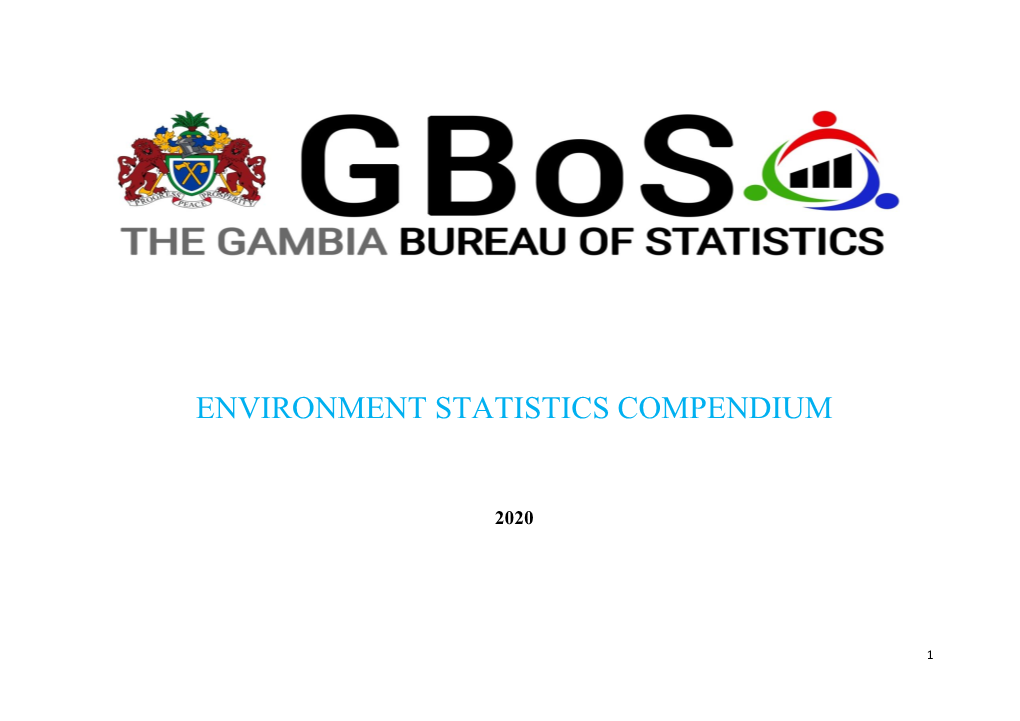 Environment Statistics Compendium