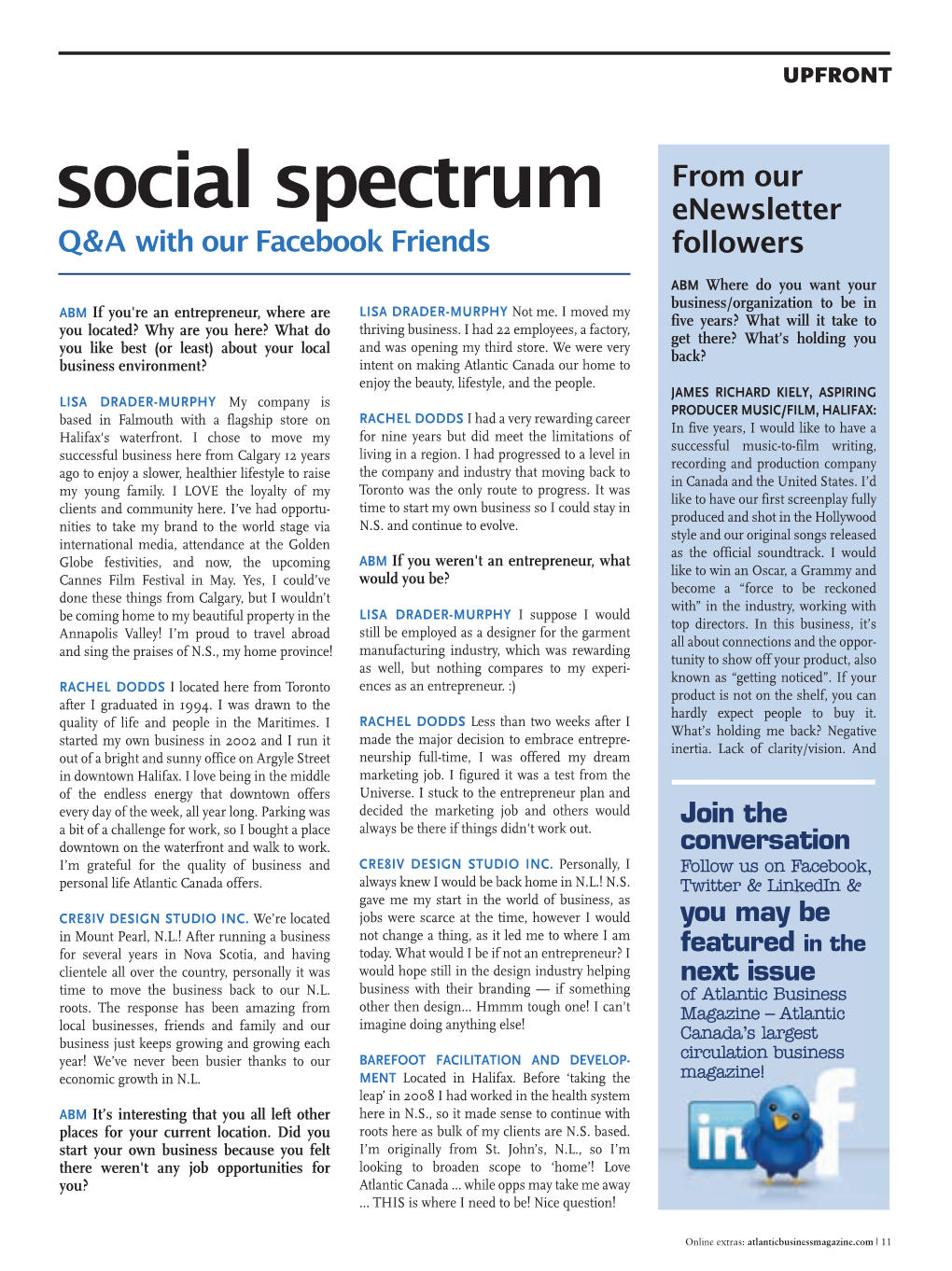 Social Spectrum