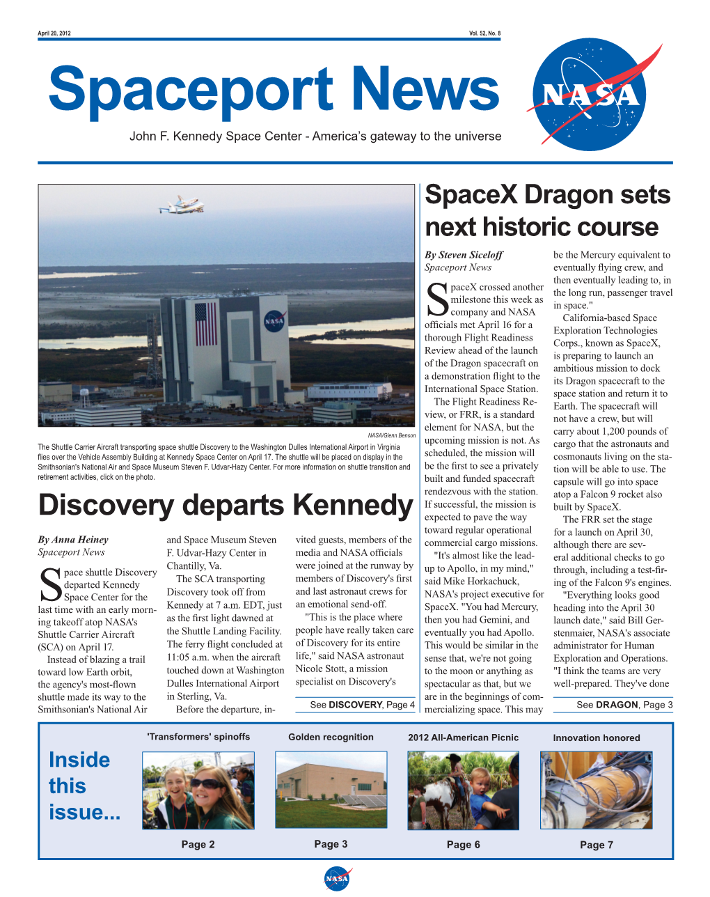 Spaceport News John F