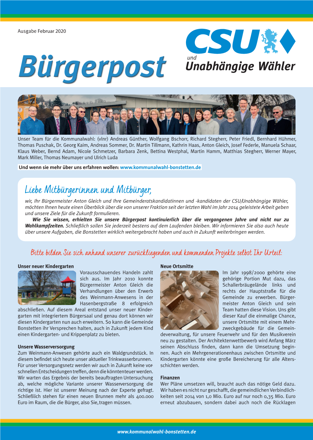 Bürgerpost Feb. 2020