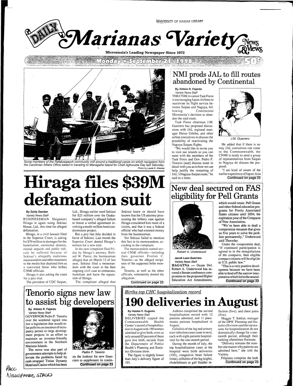 Hiraga Files $39M Defa1nation Suit