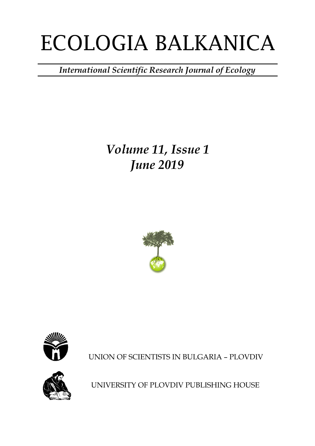 International Scientific Research Journal of Ecology