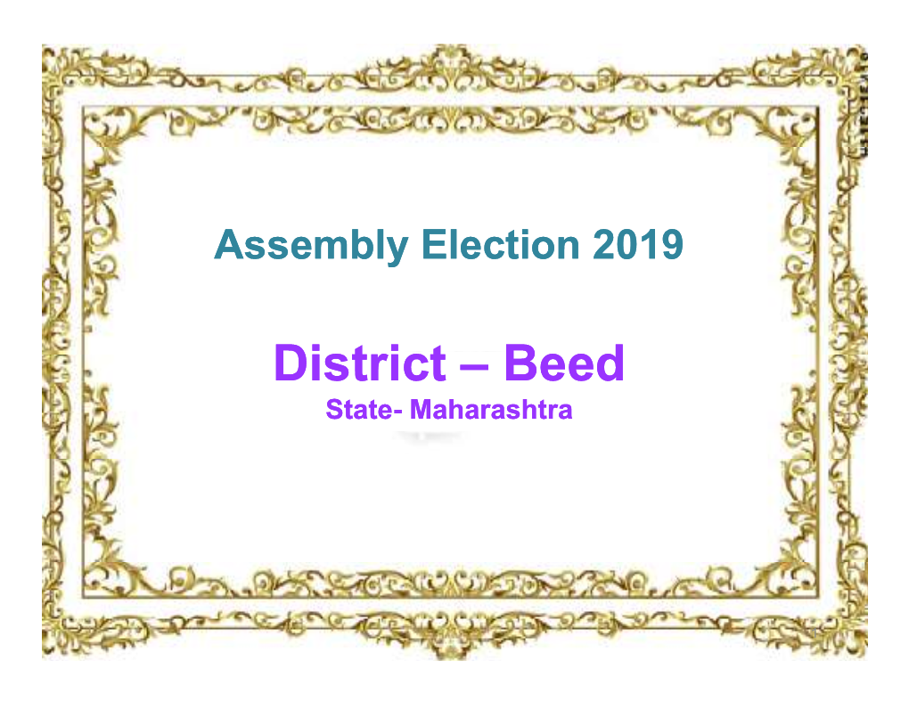 Beed Statestate-- Maharashtra