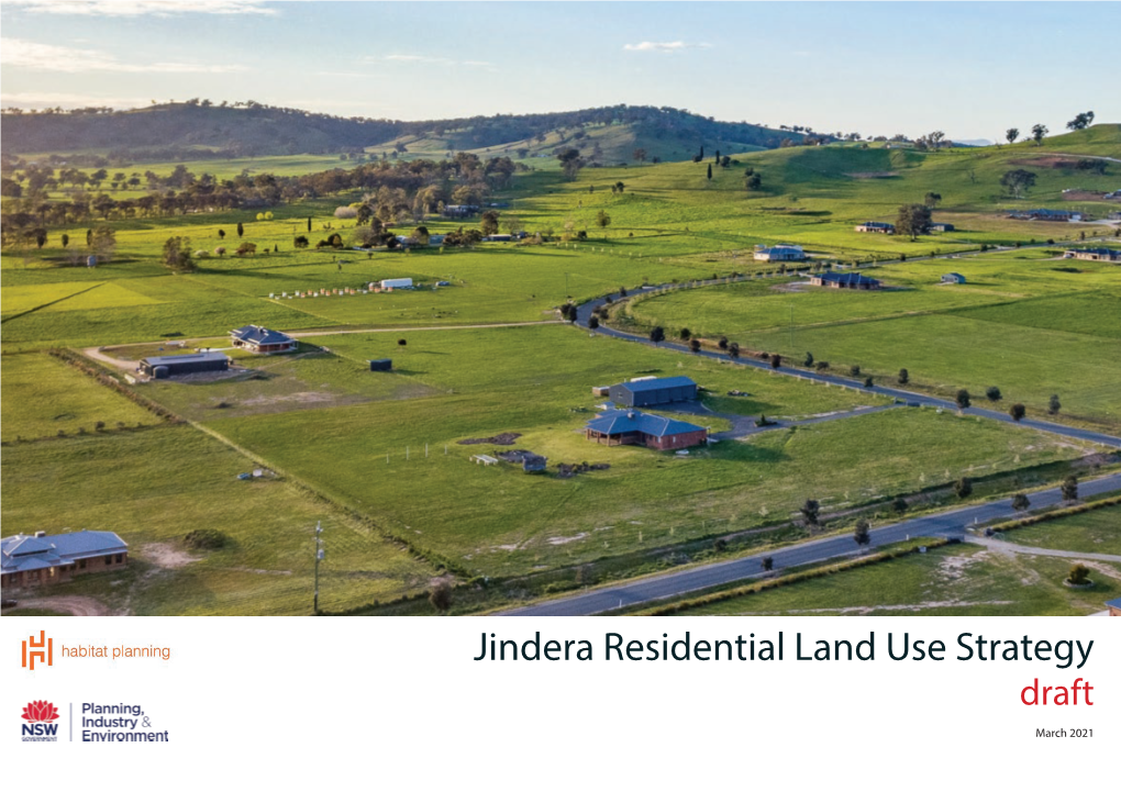 Jindera Residential Land Use Strategy Draft