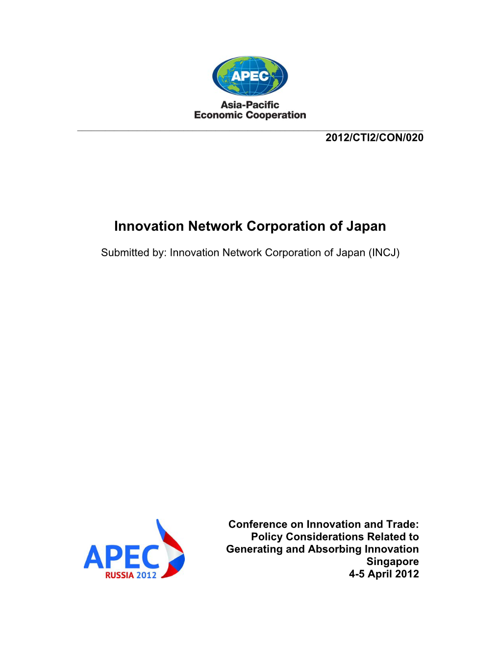 Innovation Network Corporation of Japan