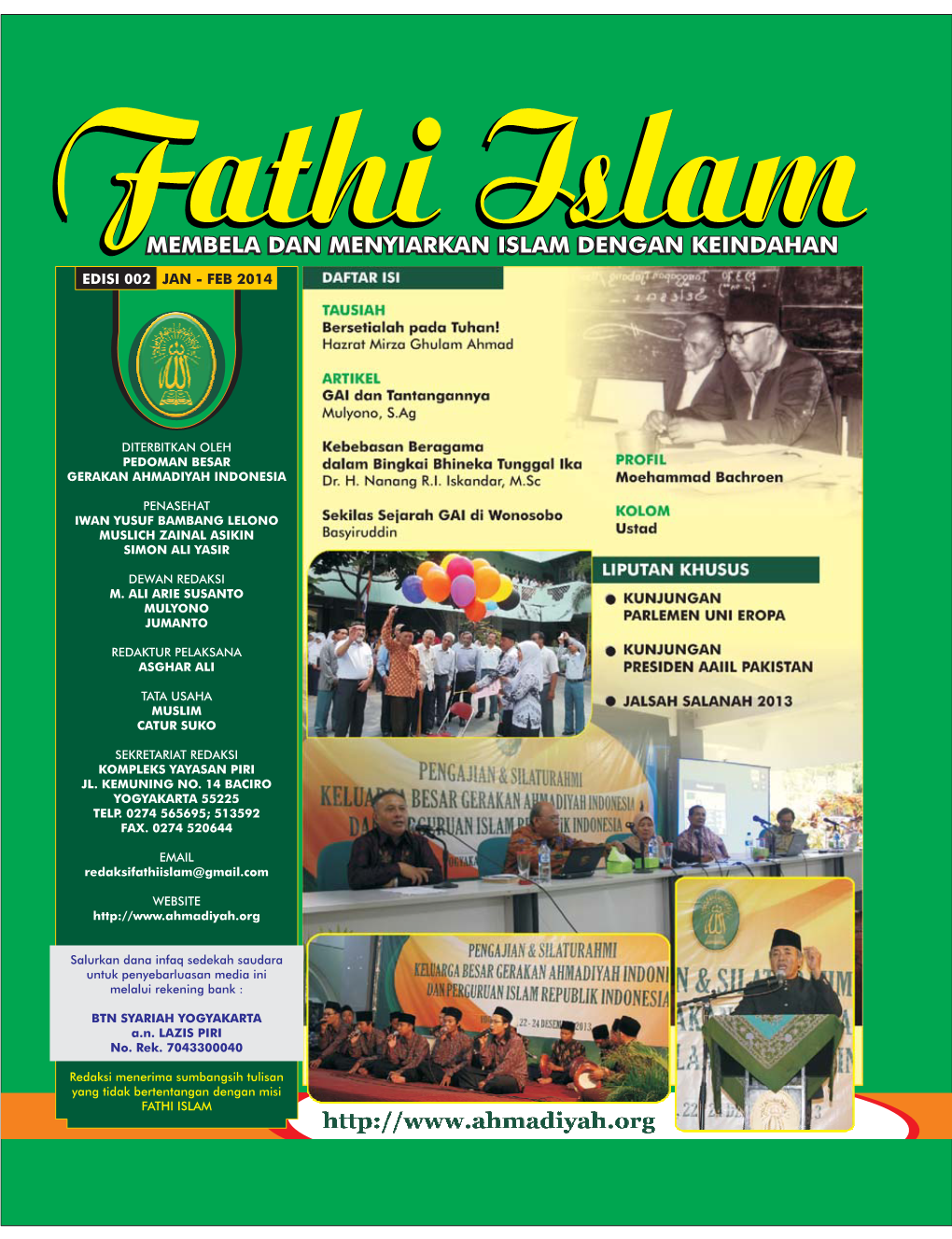 Fathi Islam – Edisi 002/2014