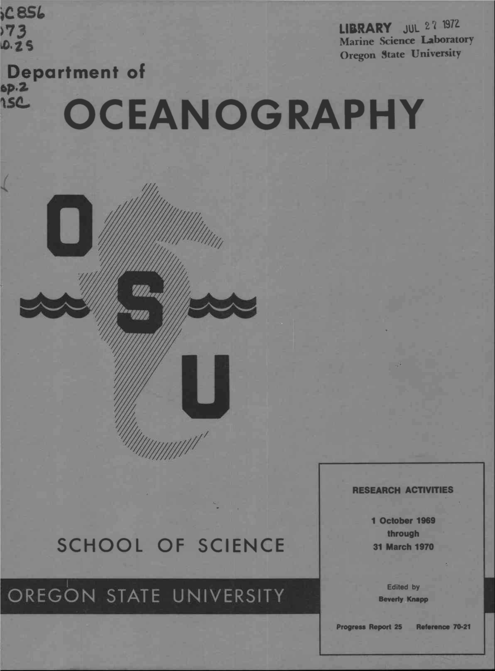 Oceanography