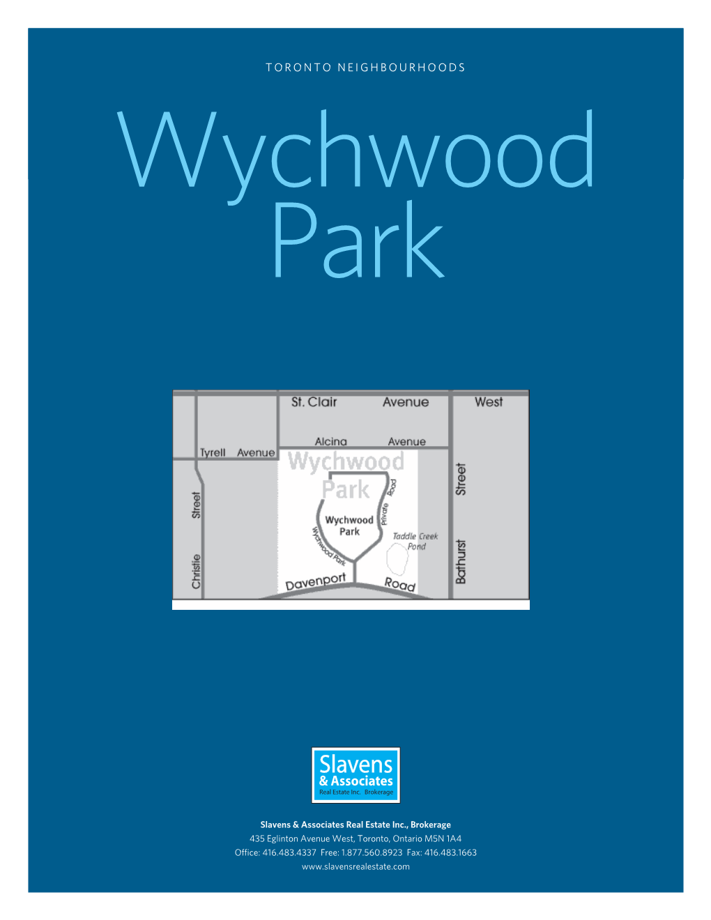 Wychwood Park Branded to Neighbourhood.Indd