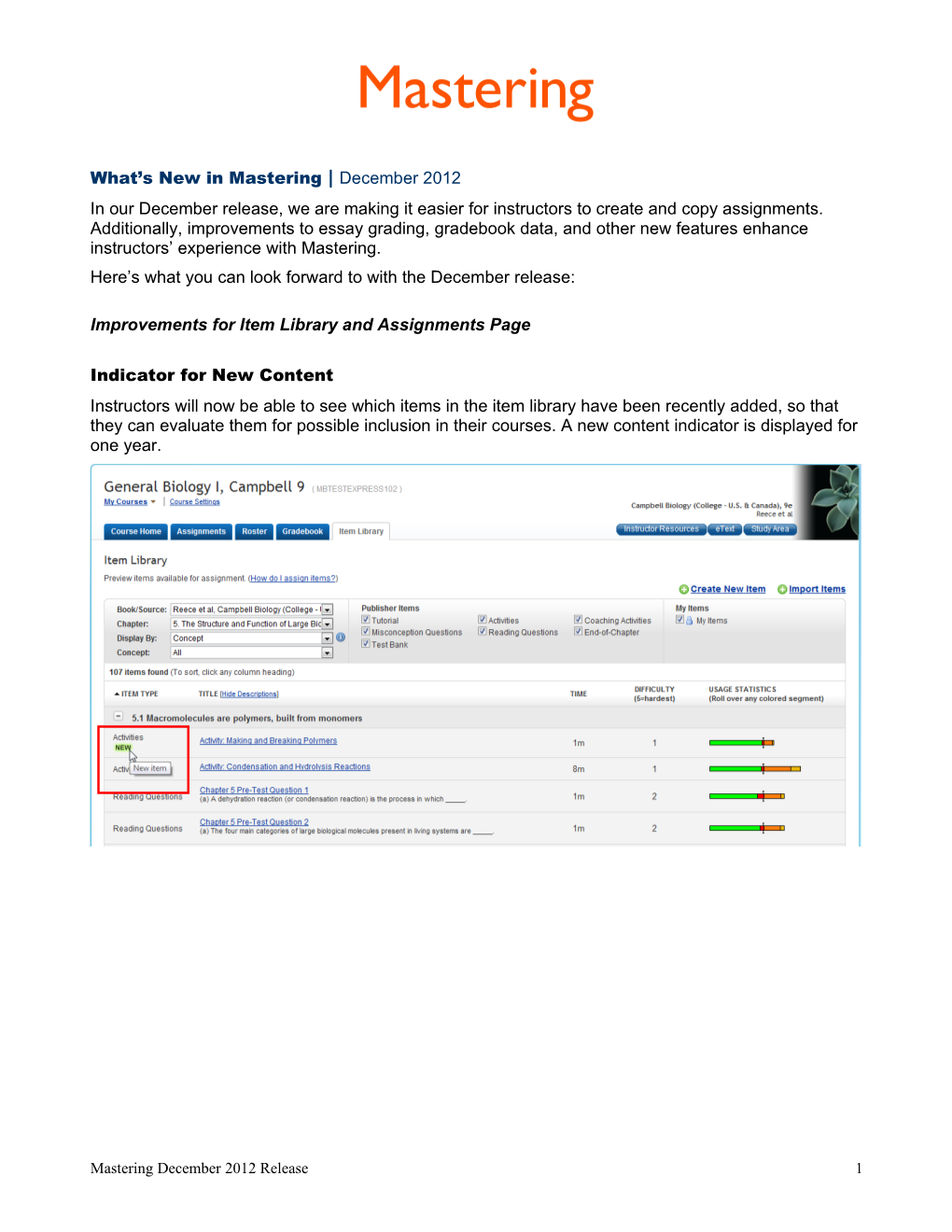 What S New in Mastering Summer 2012