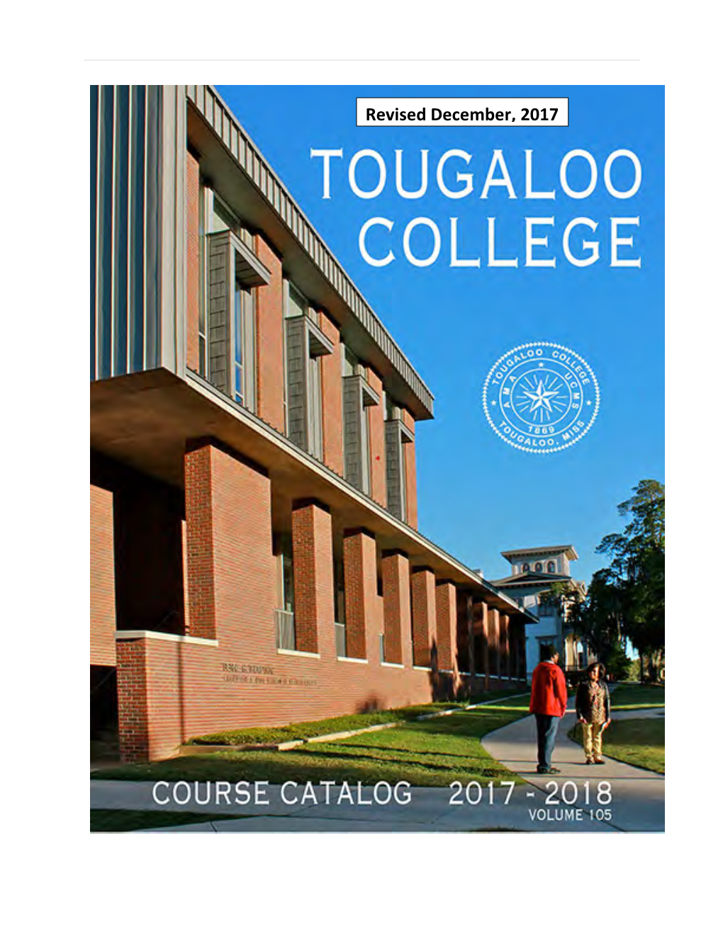 2017-2018 Tougaloo College Catalog Revised