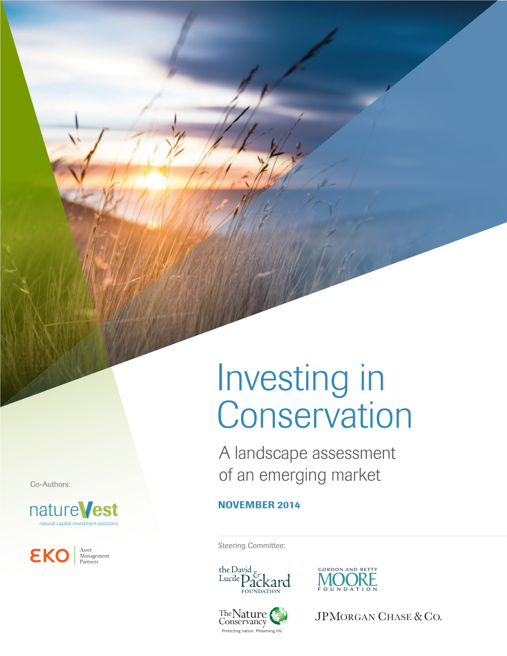 Investing in Conservation a Landscape Assessment