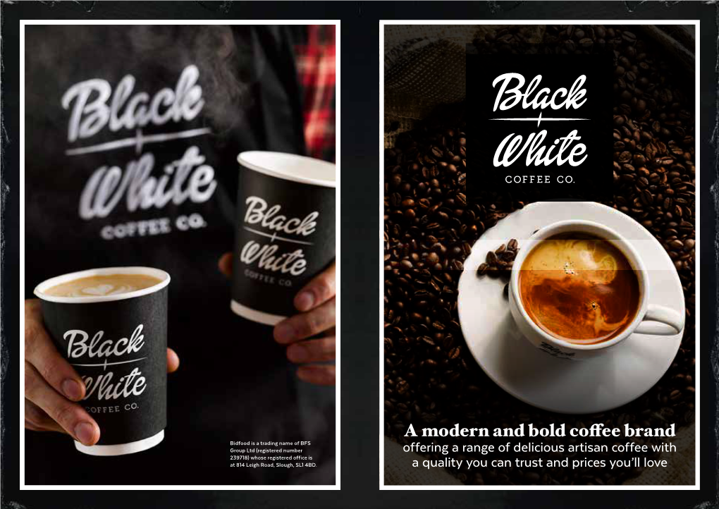 A Modern and Bold Coffee Brand