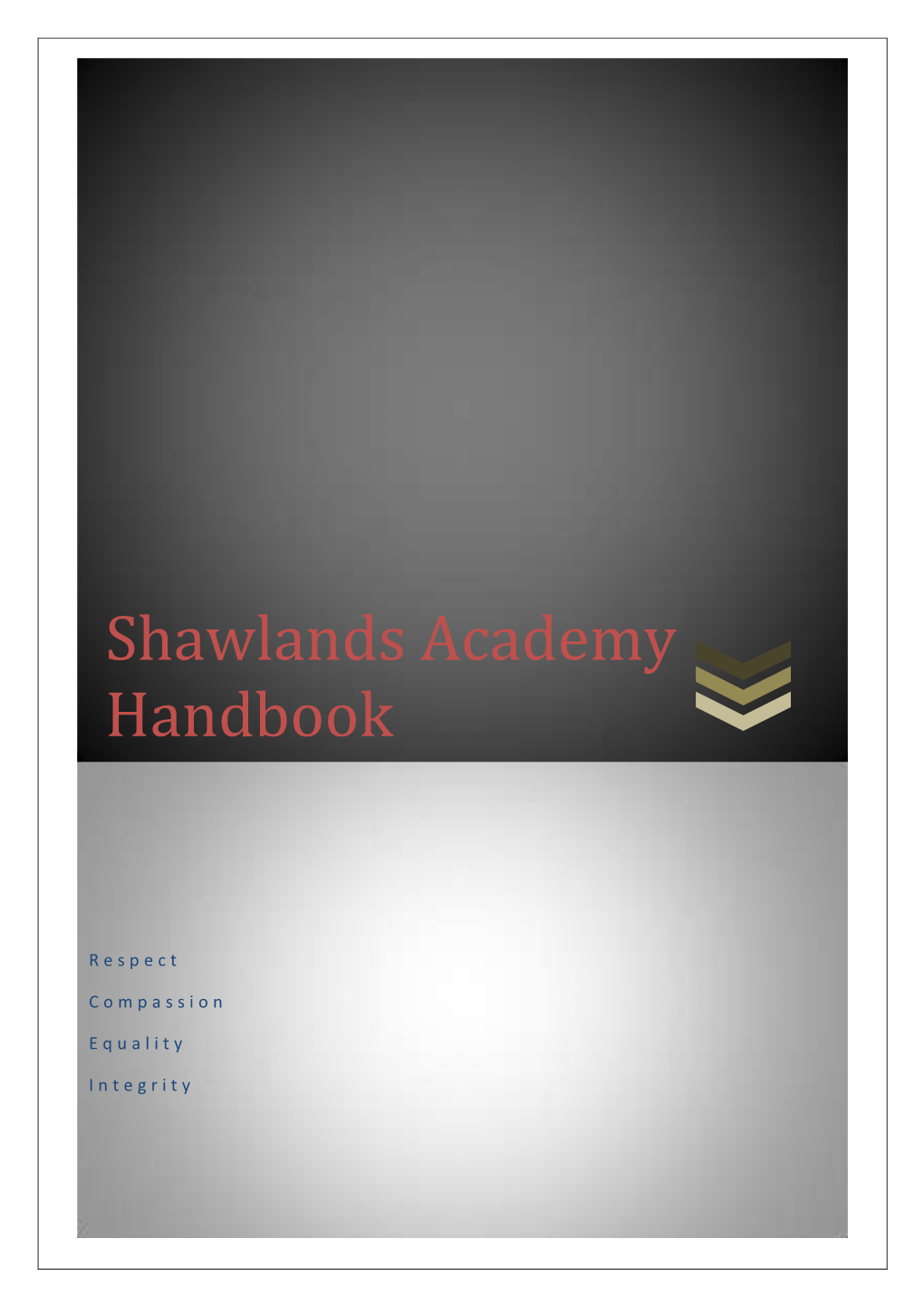 Shawlands Academy Handbook