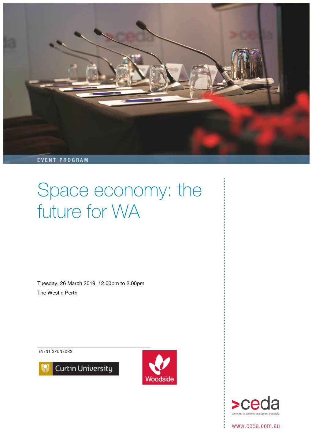 Space Economy: the Future for WA