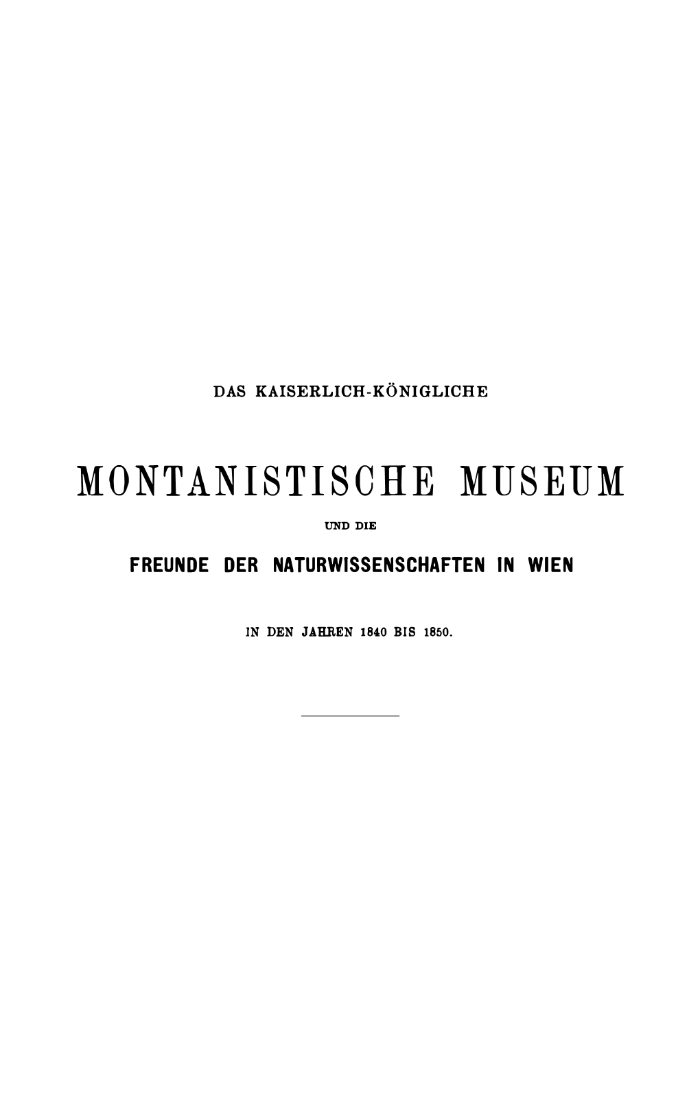 Mont.Anistische Museum