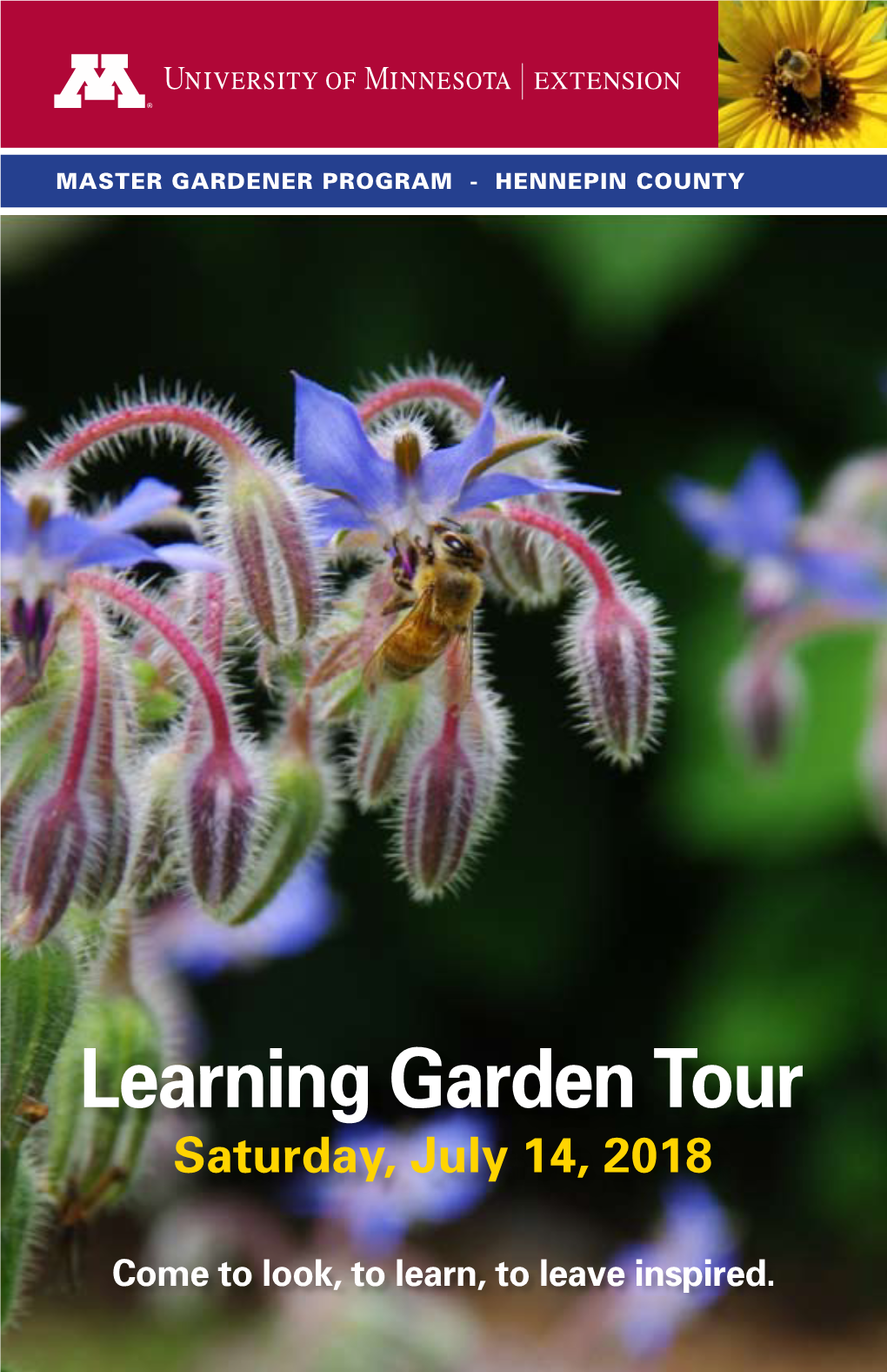 Learning Garden Tour Saturday, July 14, 2018