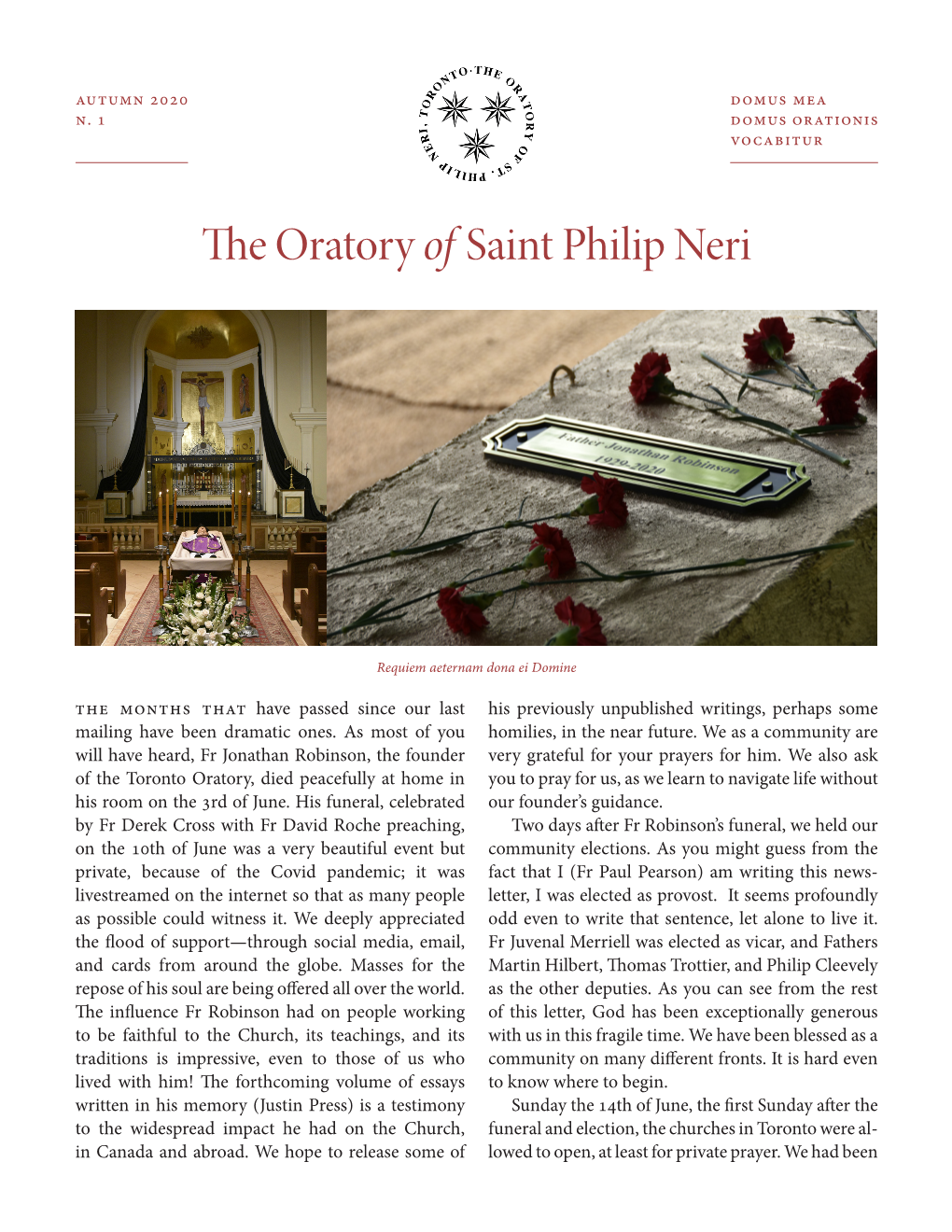 The Oratory of Saint Philip Neri