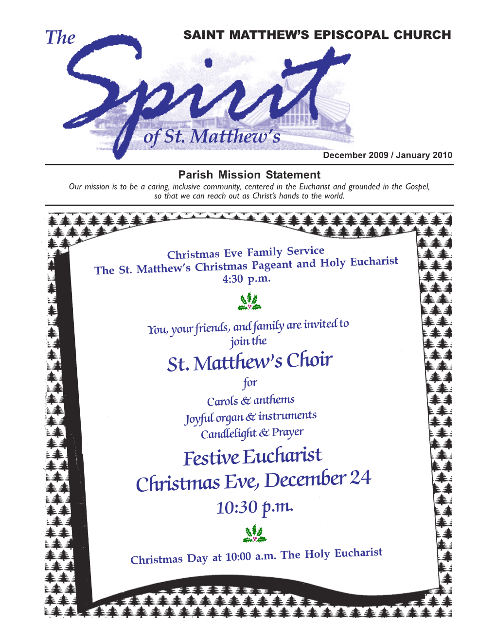 Spirit Newsletters 2010