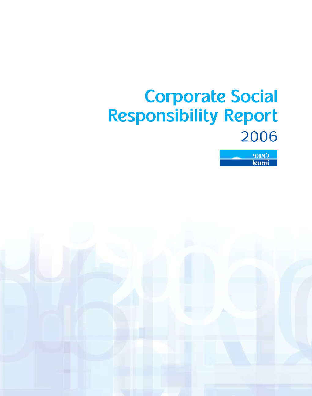 Social Responsibility Report [Eng