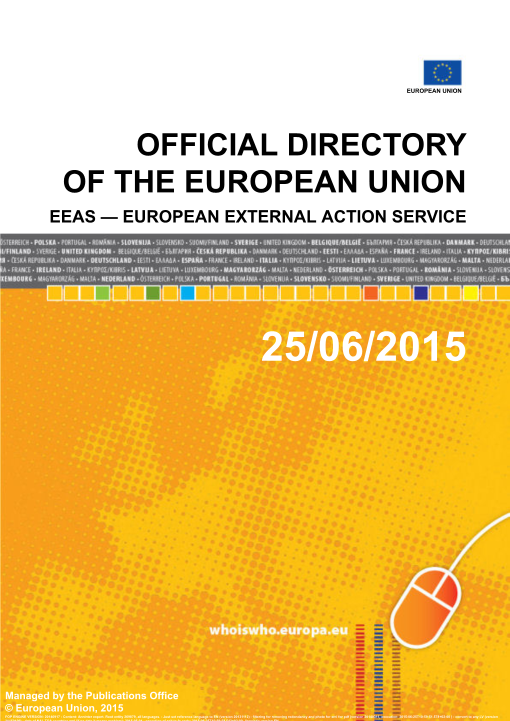 Official Directory of the European Union Eeas — European External Action Service