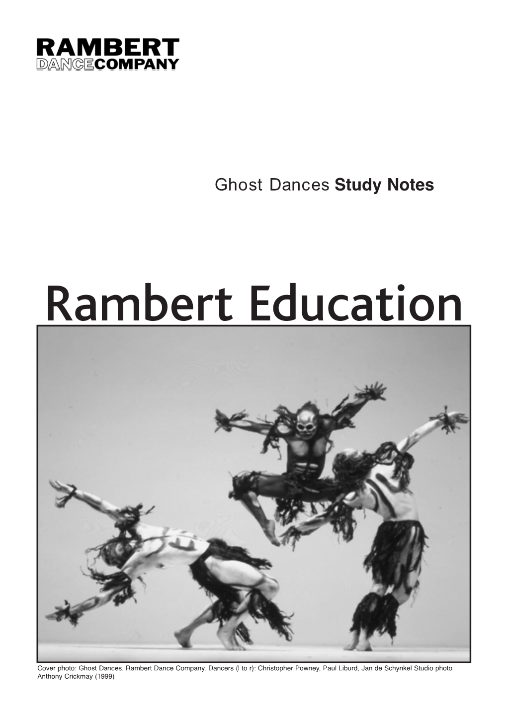 Ghost Dances Teacher's Notes